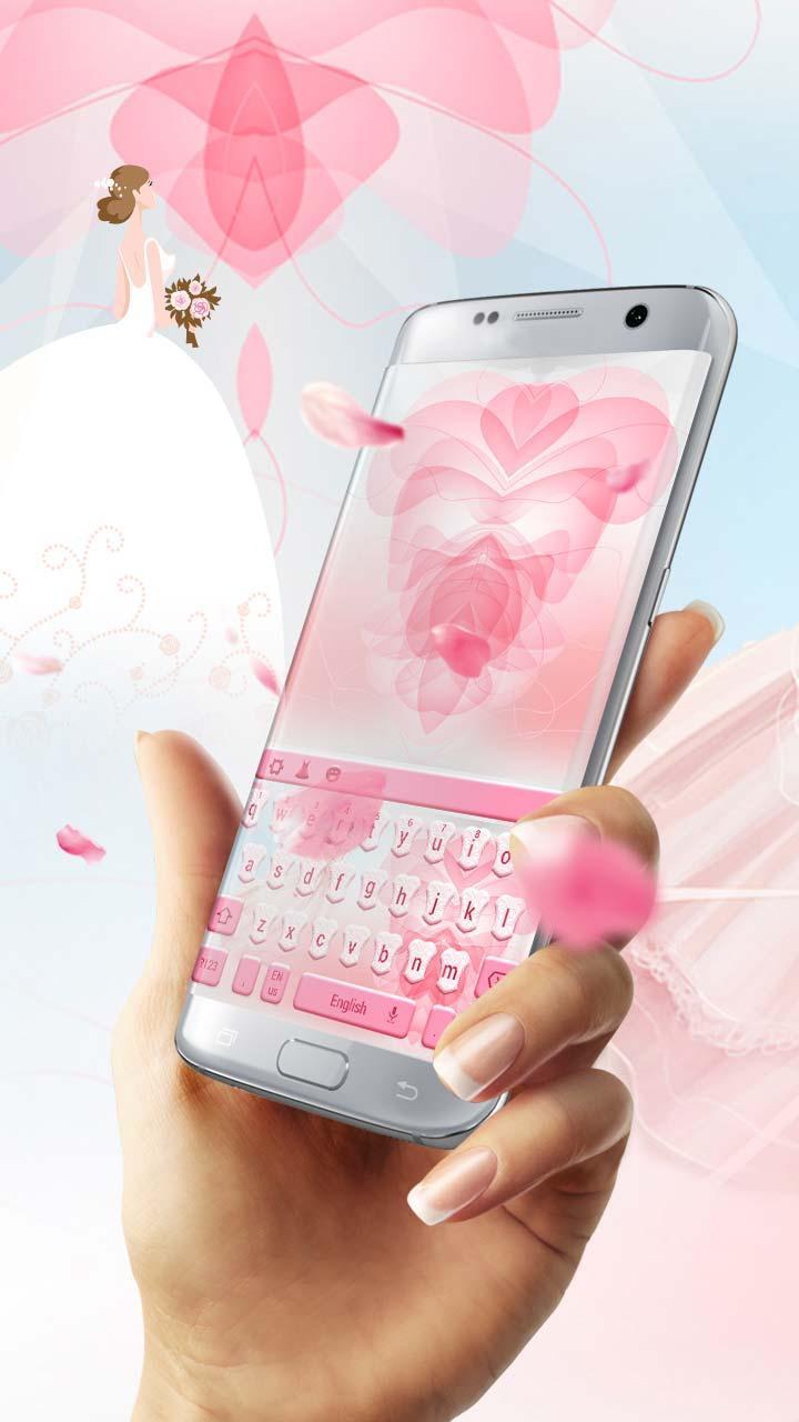 Love Wedding dress Keyboard skin