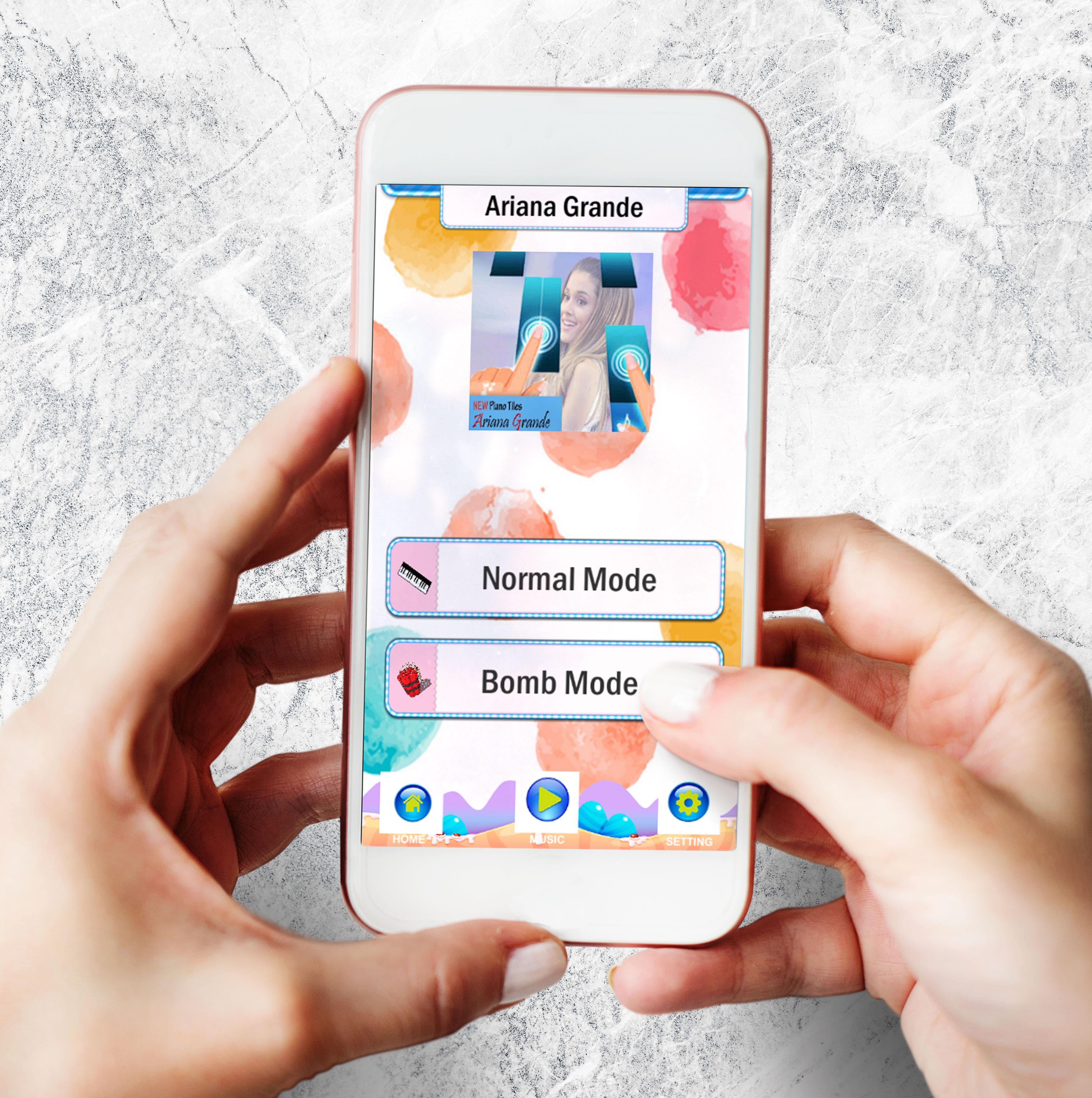 Piano Tiles of Ariana Grande