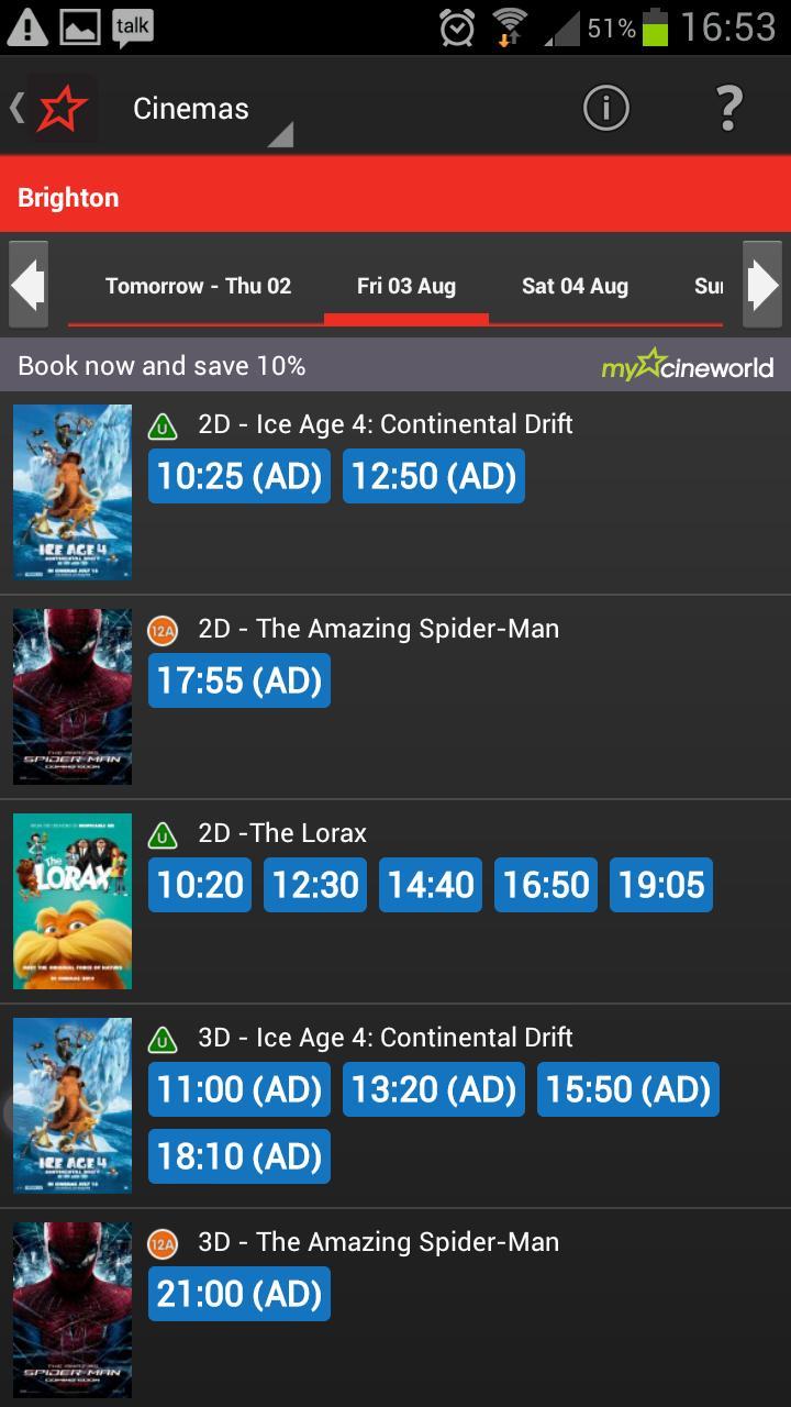 Cineworld Cinemas - Official