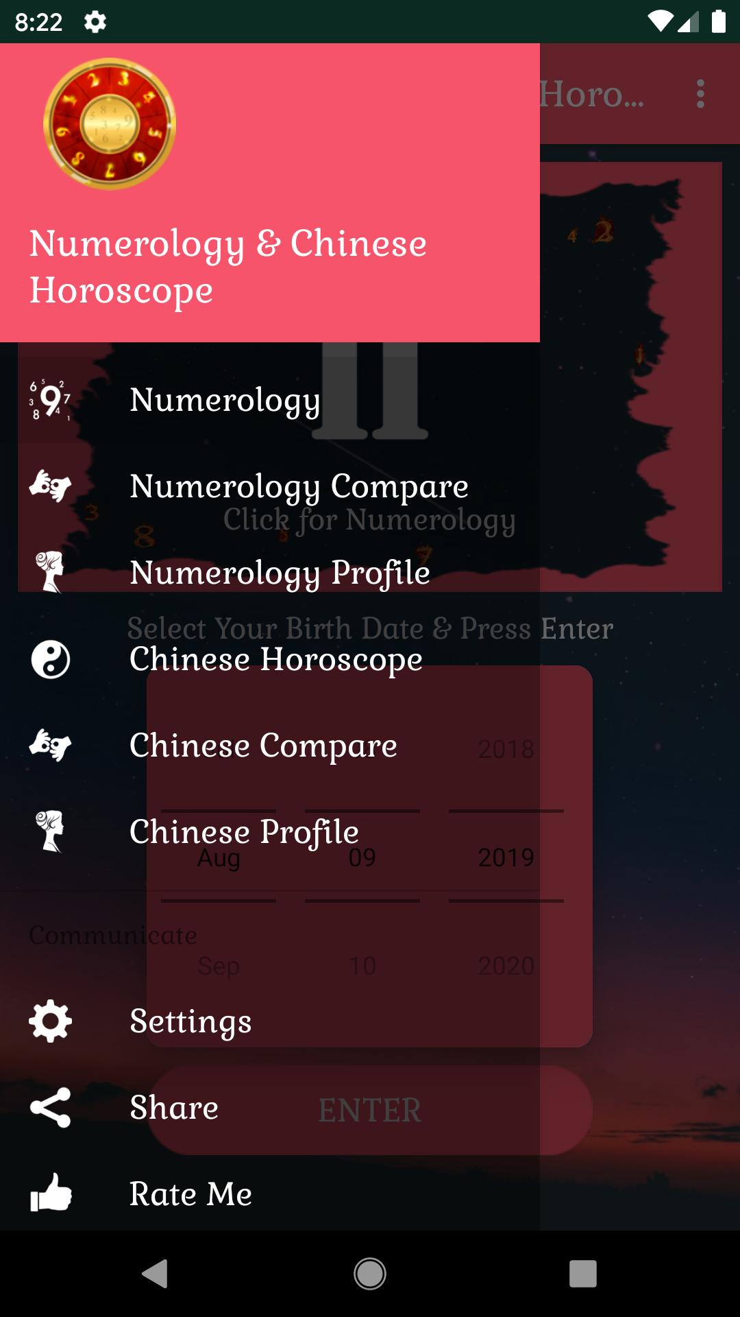 Numerology & Chinese Horoscope