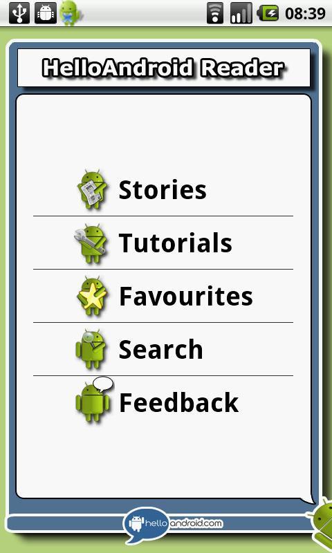 HelloAndroid Reader