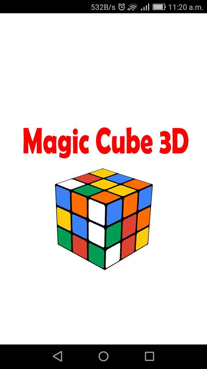 Magic Cube 3D