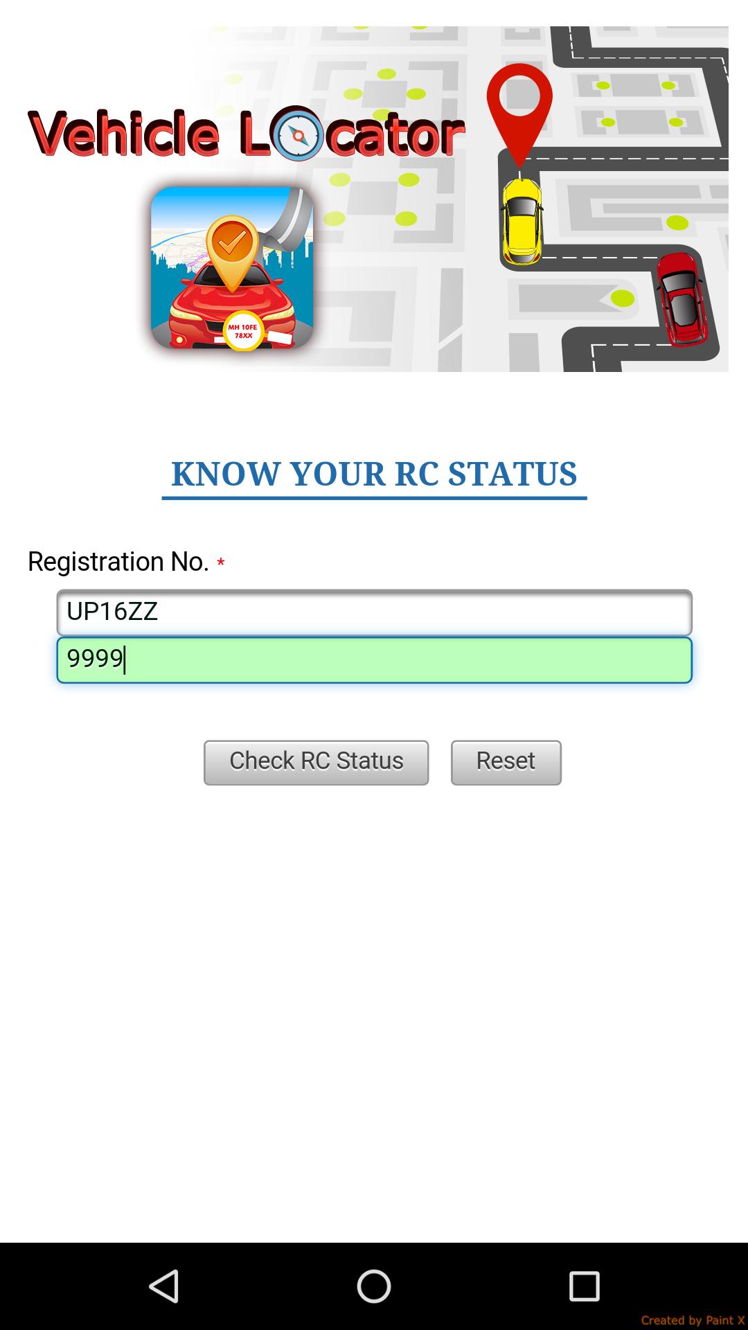 Vehicle Number Address Finder