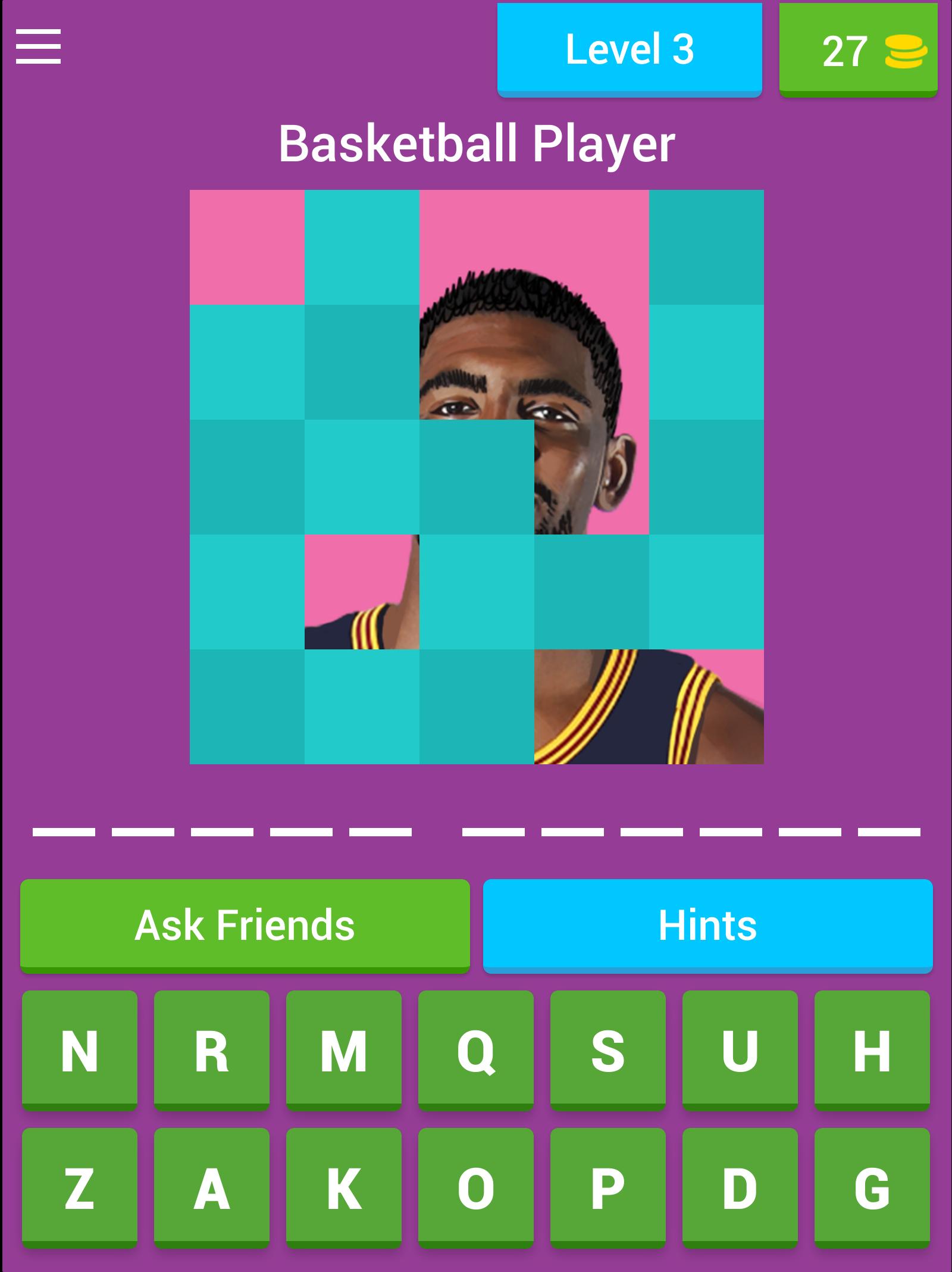 Guess NBA Top Players