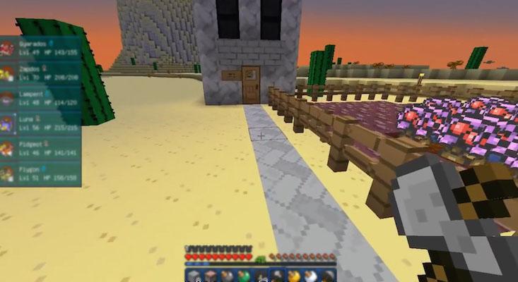 Pixelmon mod for Minecraft