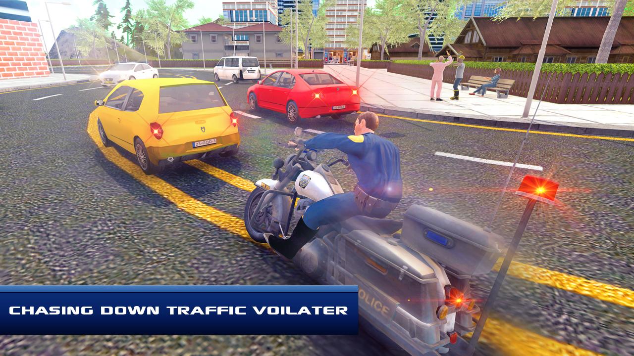 Traffic Police Bike Escape Pro