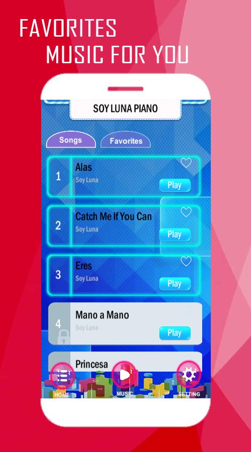 Piano Tap - Soy Luna Game