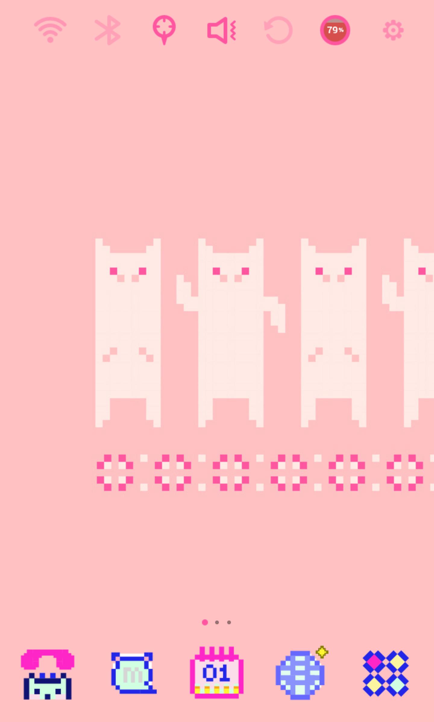 Pixel Art - Pink Pig Theme