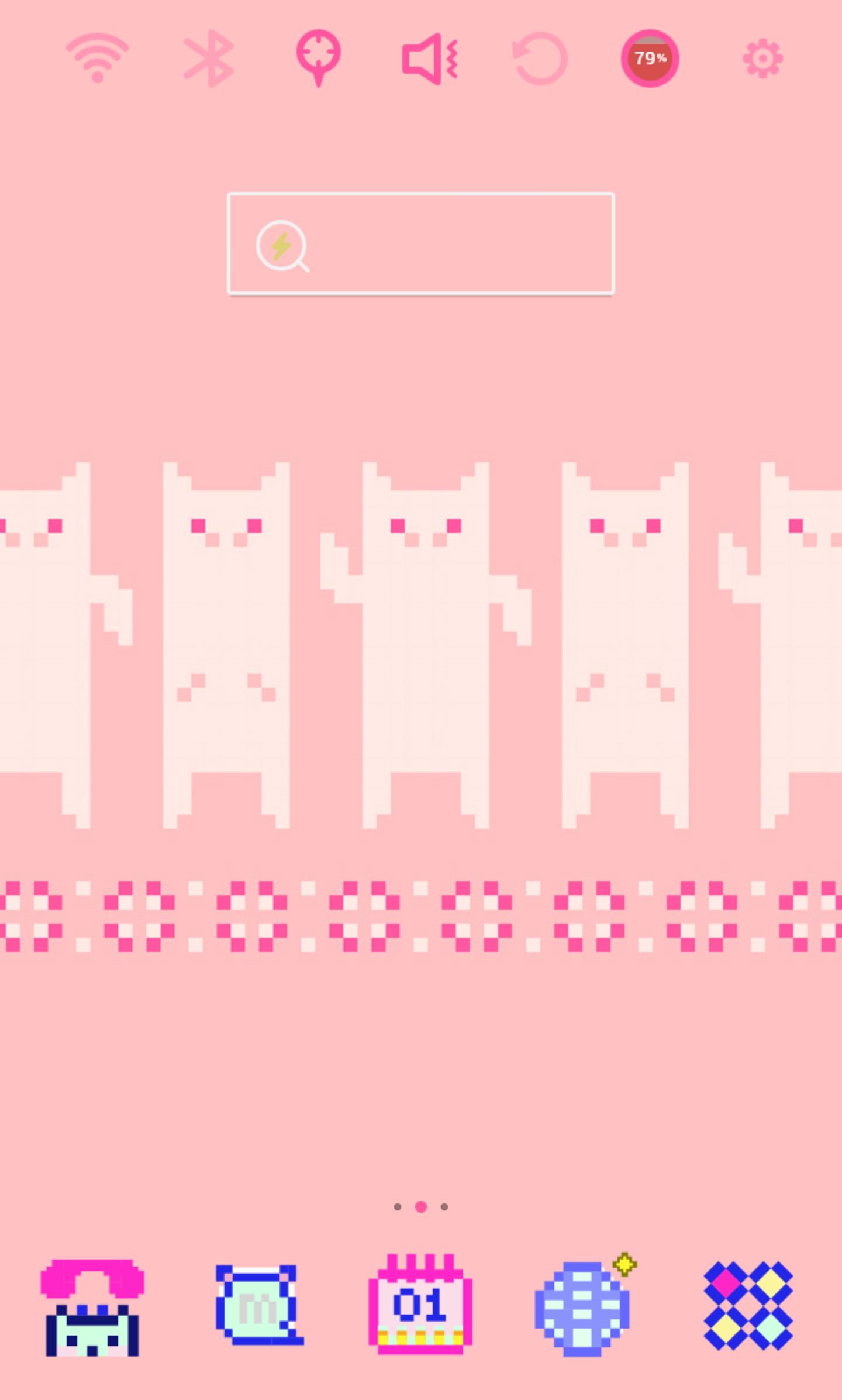 Pixel Art - Pink Pig Theme