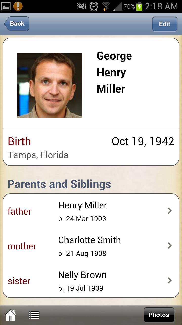 TribalPages Family Tree