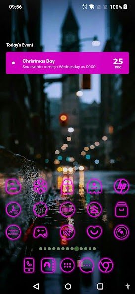 Neon-PinkPD Icon Pack