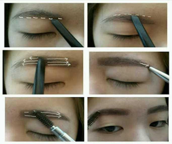DIY Eyebrows Step by Step
