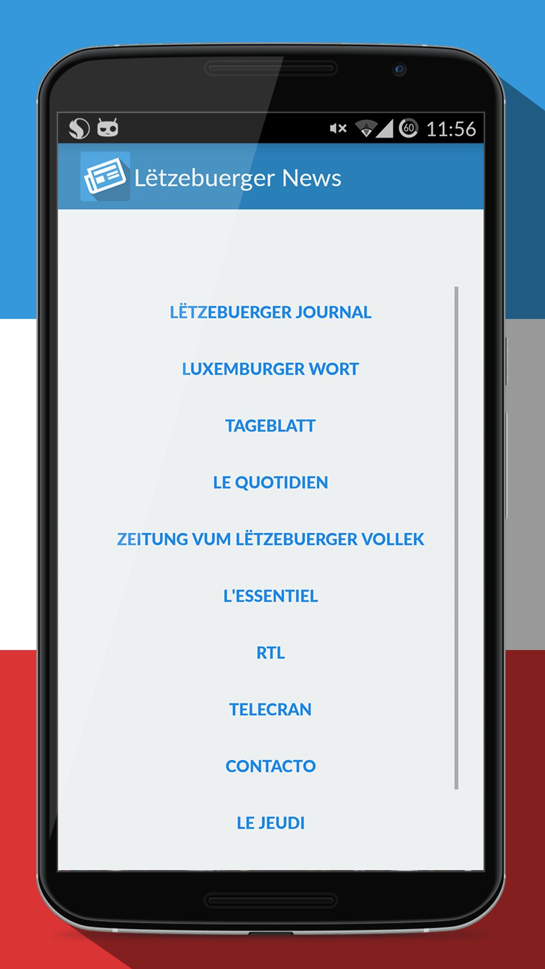 Newspapers Luxembourg free