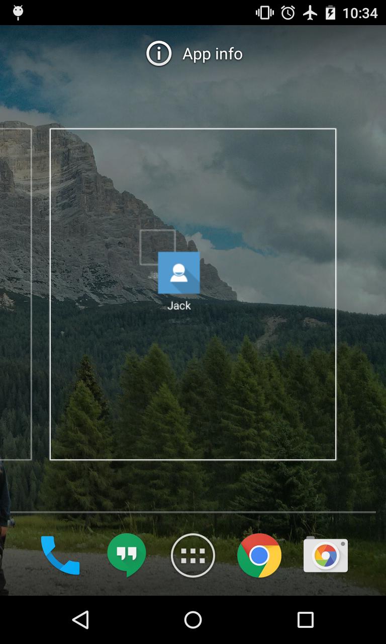 Contact Widget for Telegram