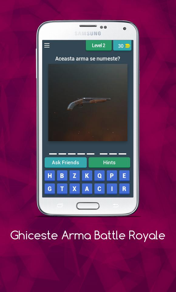 Ghiceste Arma Battle Royale Quiz