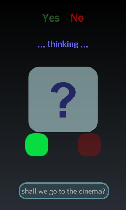 Yes or No - Make a decision!