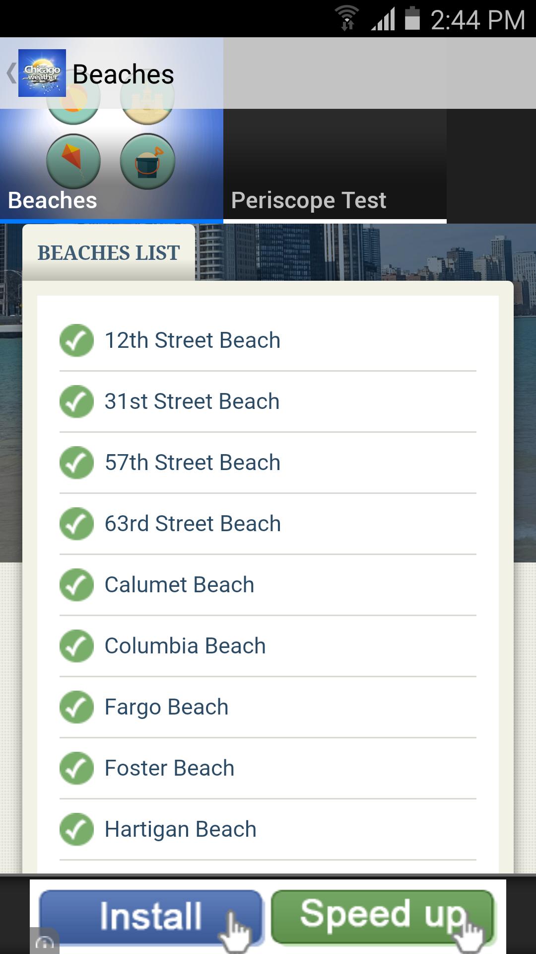 Chicago Weather Tracker