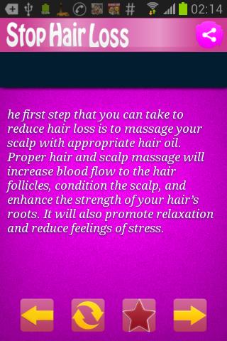 Stop Hair Loss