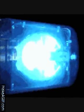 Police siren flashing lights