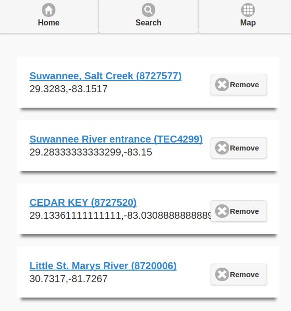 Tide Predictions, Fishing, and Weather Data