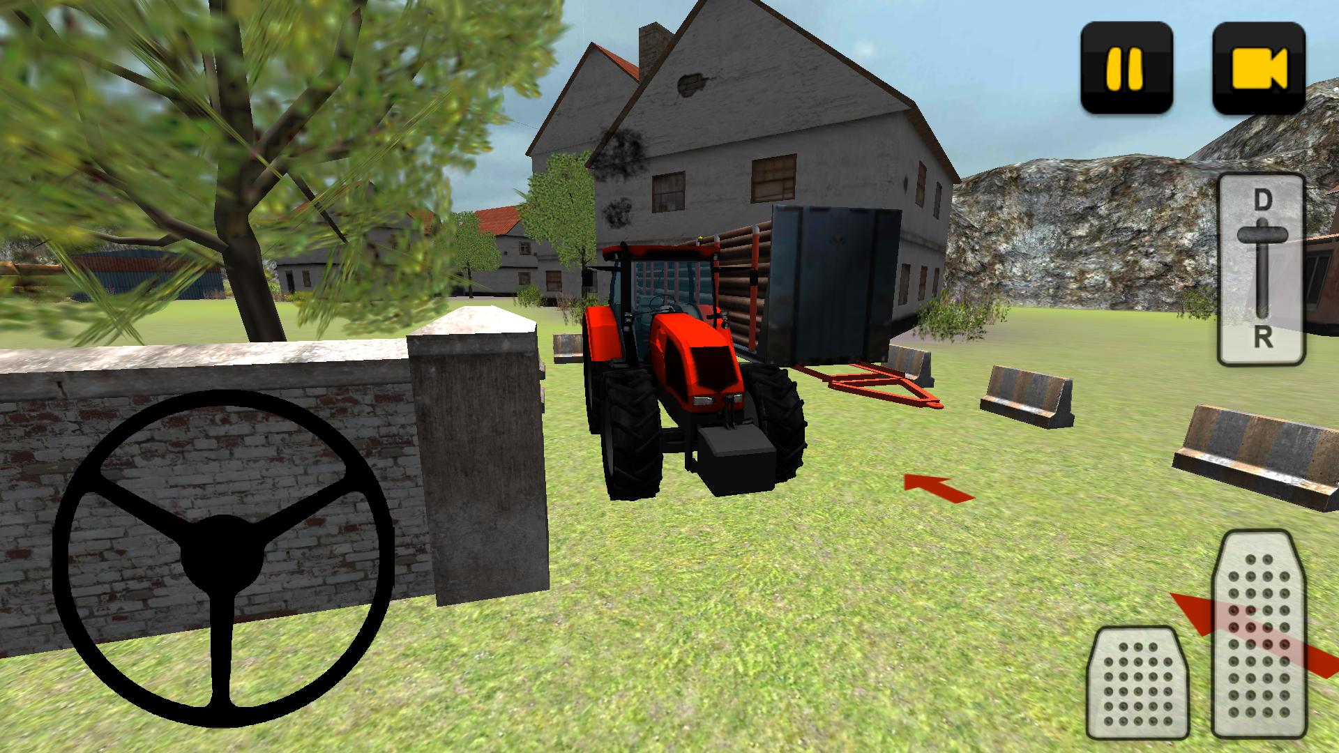 Tractor 3D: Log Transport