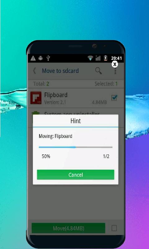 move apps to sd card - 2018