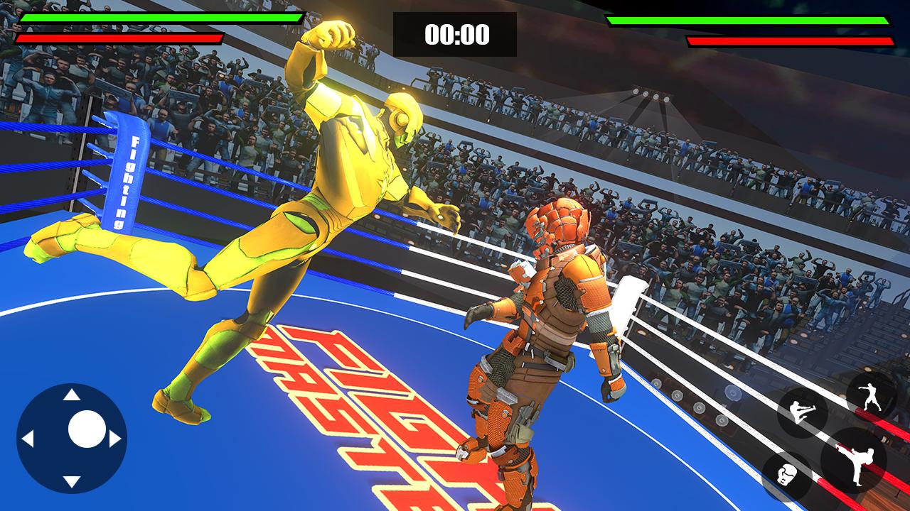 Robot Ring Fighting SuperHero Robot Fighting Game