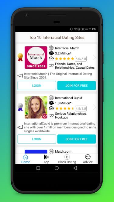 Interracial Dating Apps for Singles Date & Hookup