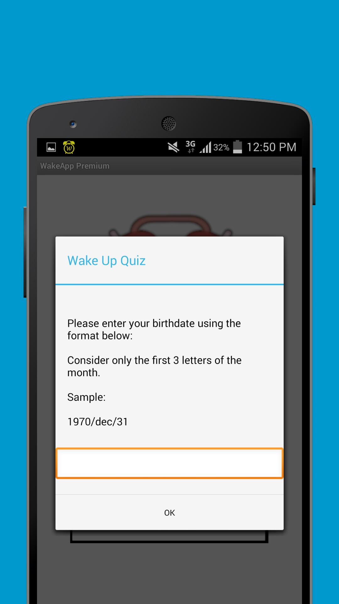 WakeApp Alarm
