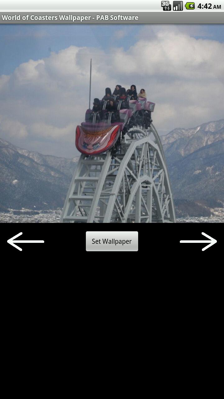 Roller Coaster Free Wallpaper