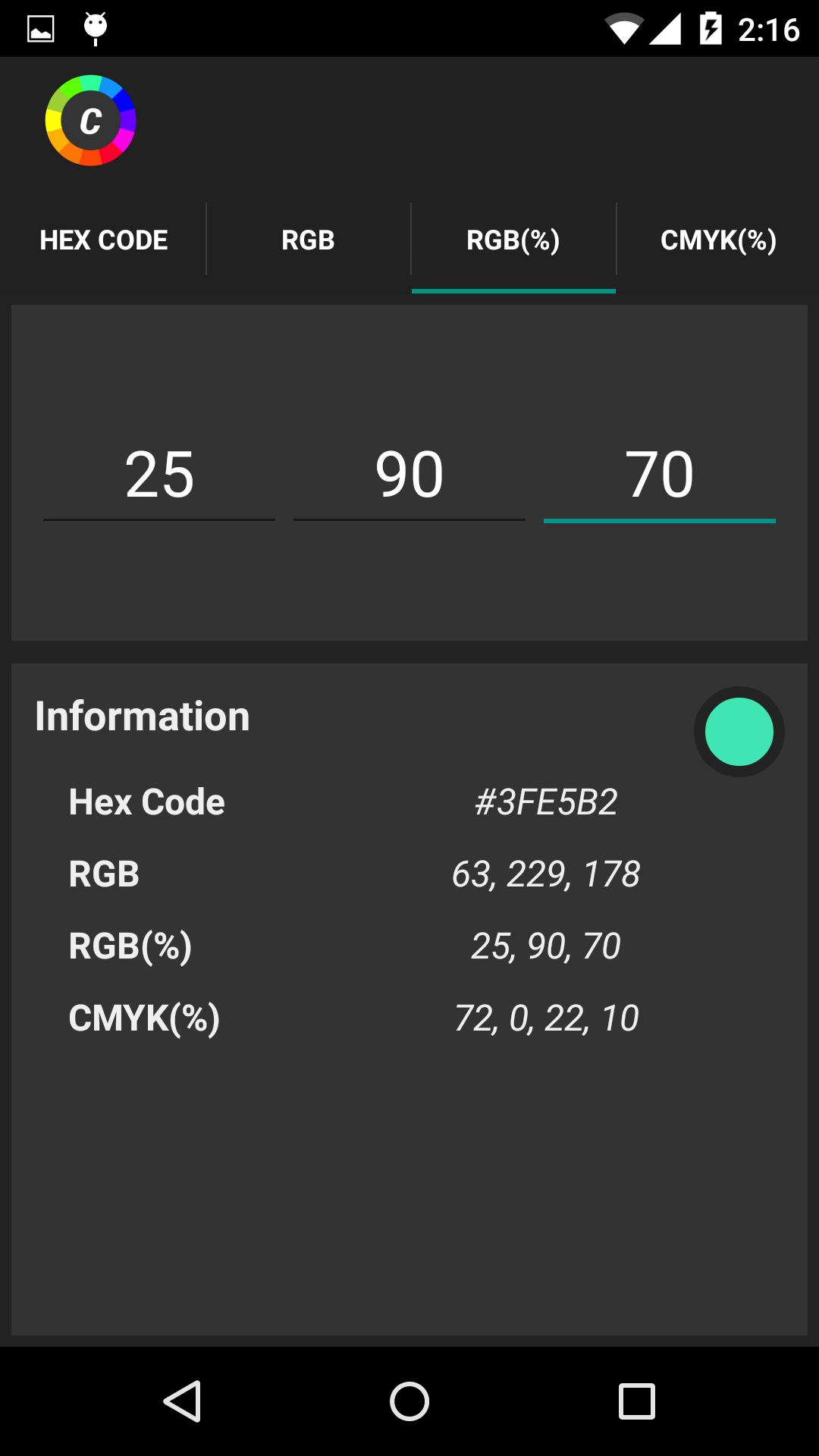 Color Code Converter