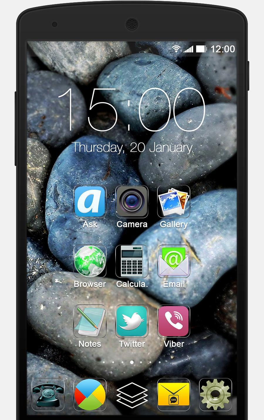 Stones - Solo Launcher Theme