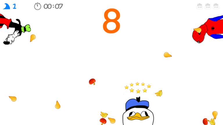 Dolan Duck Fruit Game
