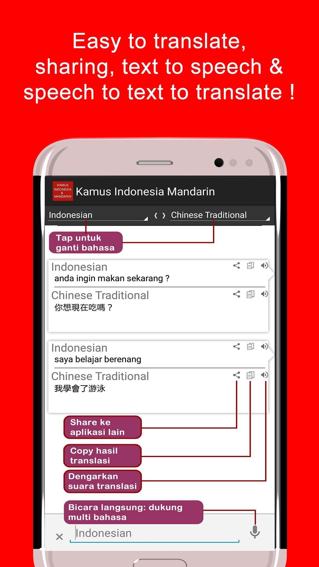 Kamus Indonesia Mandarin