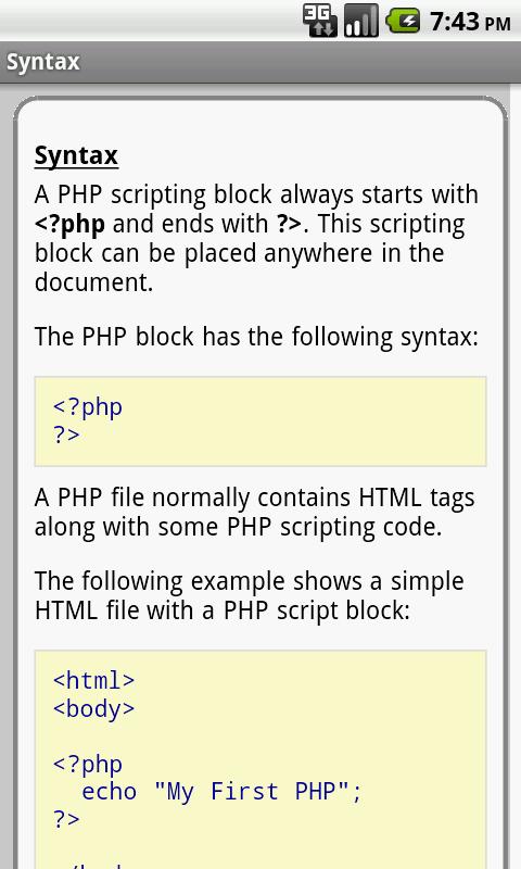 PHP Pro Quick Guide Free