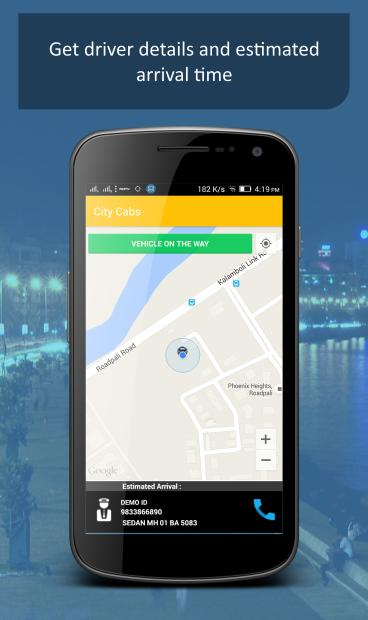 City CoolCab - Cab Booking App