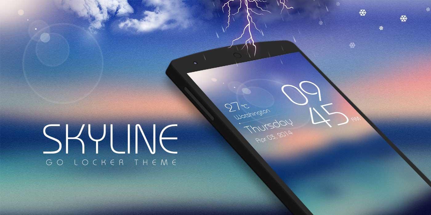 SKYLINE GO LOCKER THEME