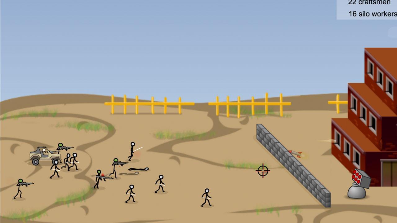 Stickman Defense War