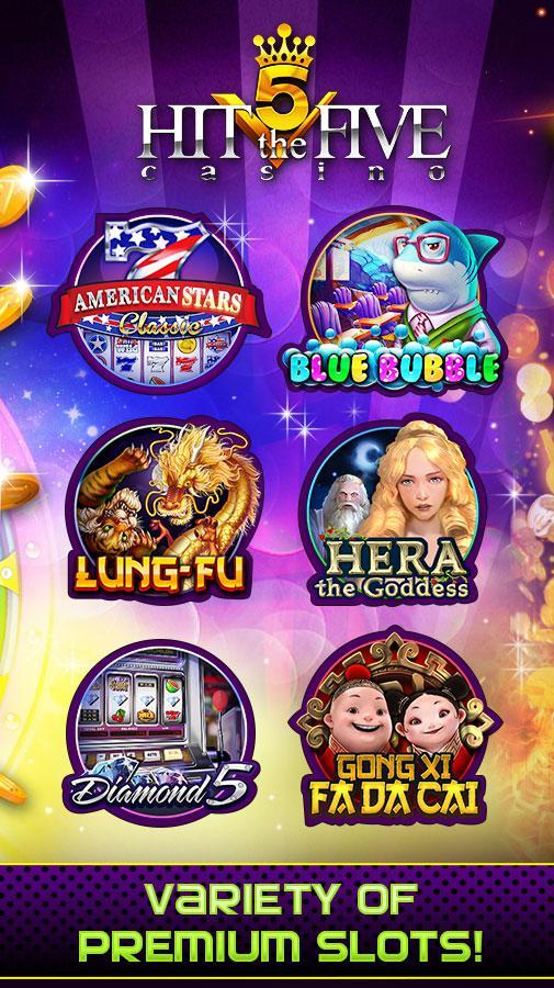 Hit the 5 Casino - Free Slots