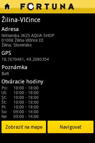 Fortuna Navigator (SK)