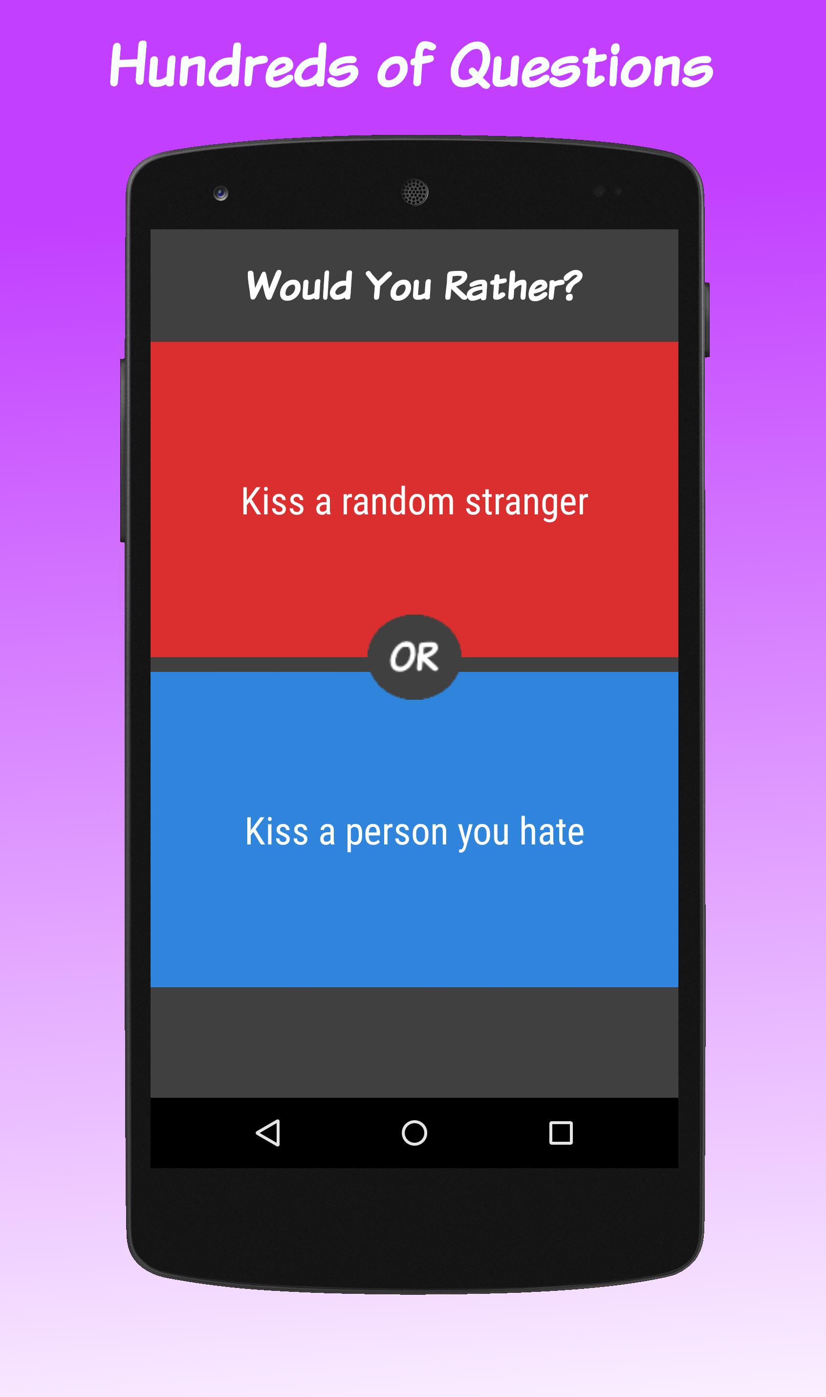 Would You Rather Dirty