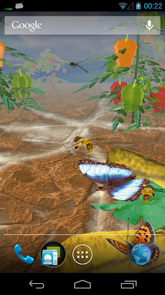 Flying Bugs Live Wallpaper