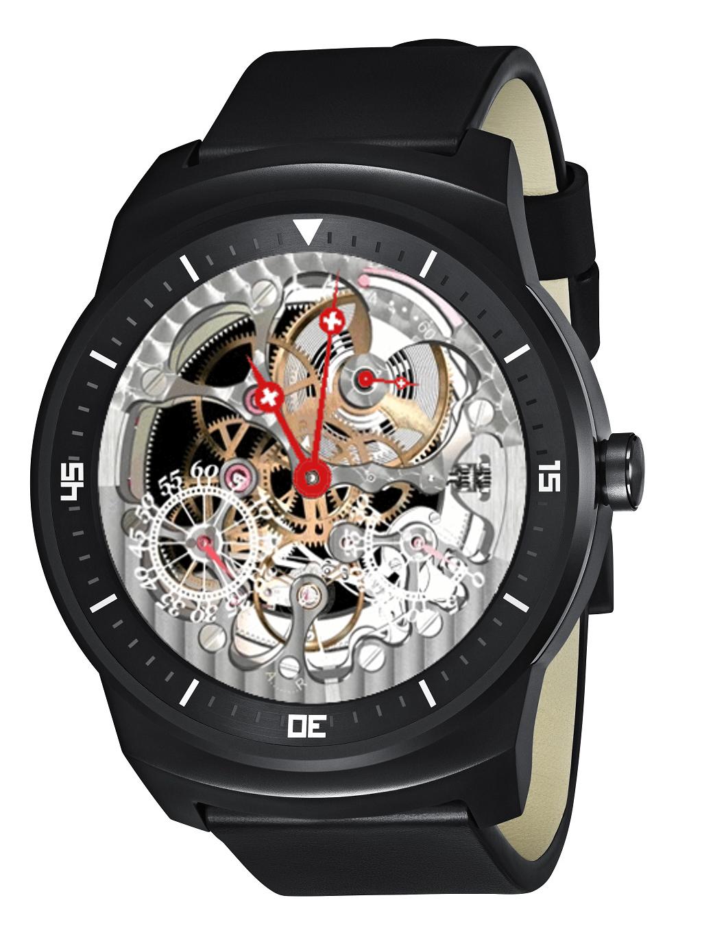 Tell's Round Skeleton Watch NC