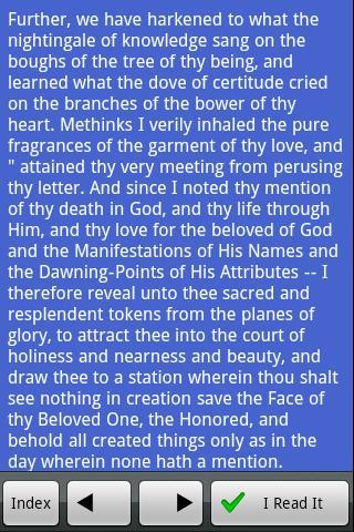 Baha'i: The Seven Valleys