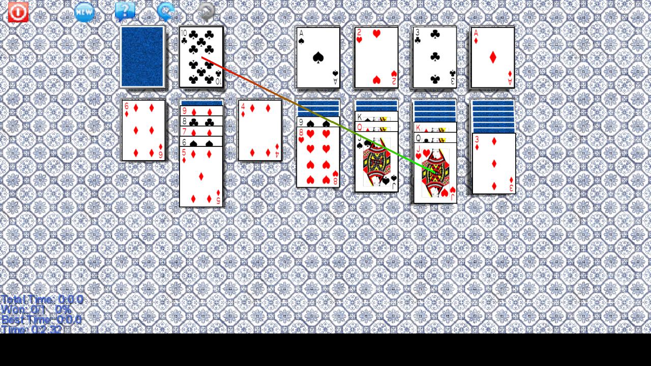 Card game (Klondike/Solitaire)