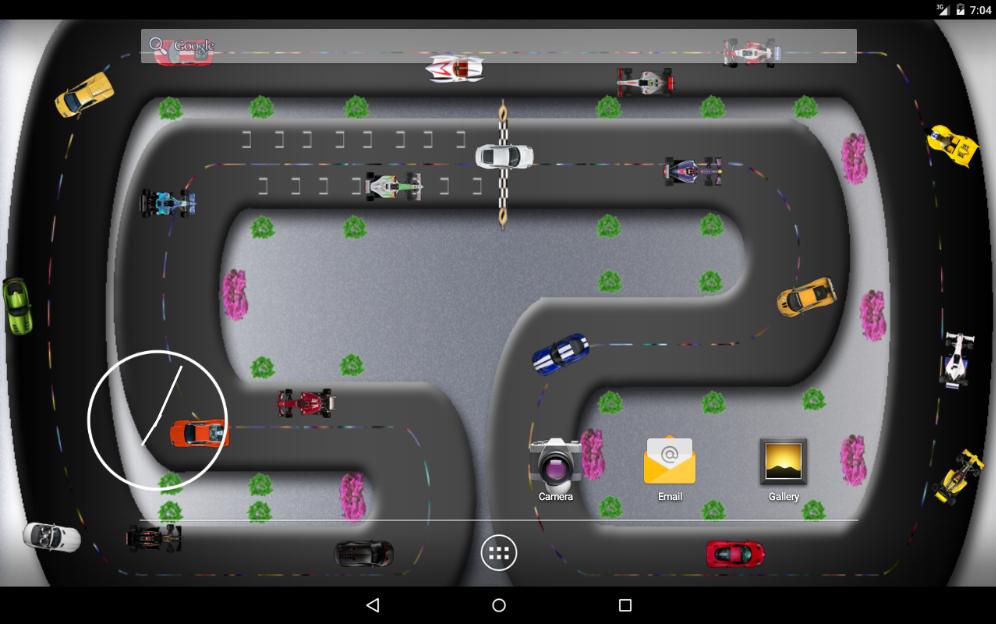 Racing Cars Live Wallpaper (free)