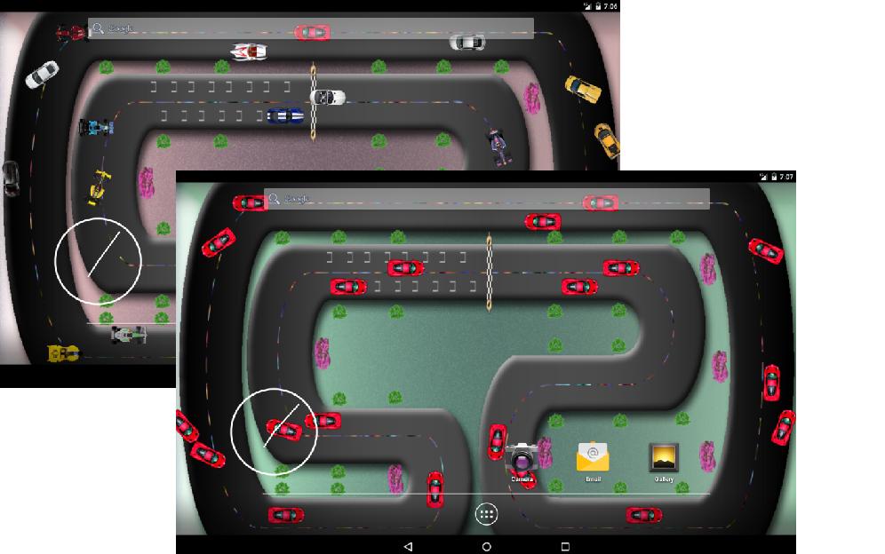 Racing Cars Live Wallpaper (free)