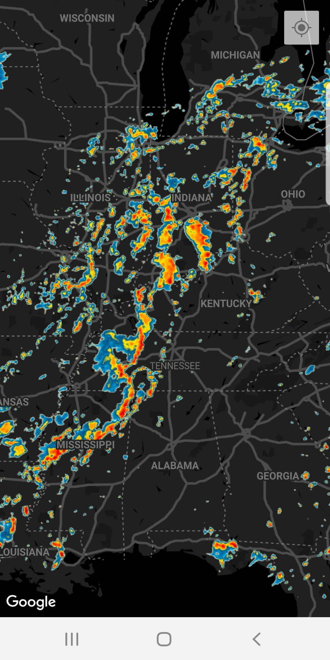 Squall : Weather Radar, Live D