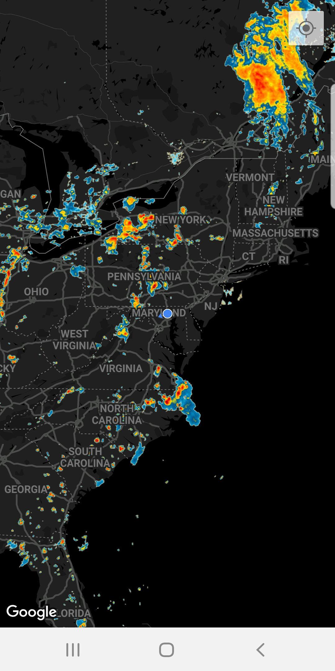 Squall : Weather Radar, Live D