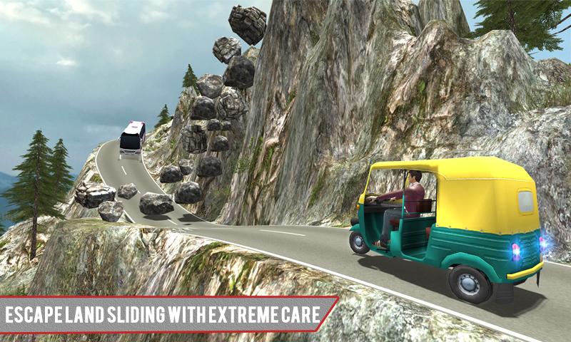 Tuk Tuk Auto Rickshaw Off Road